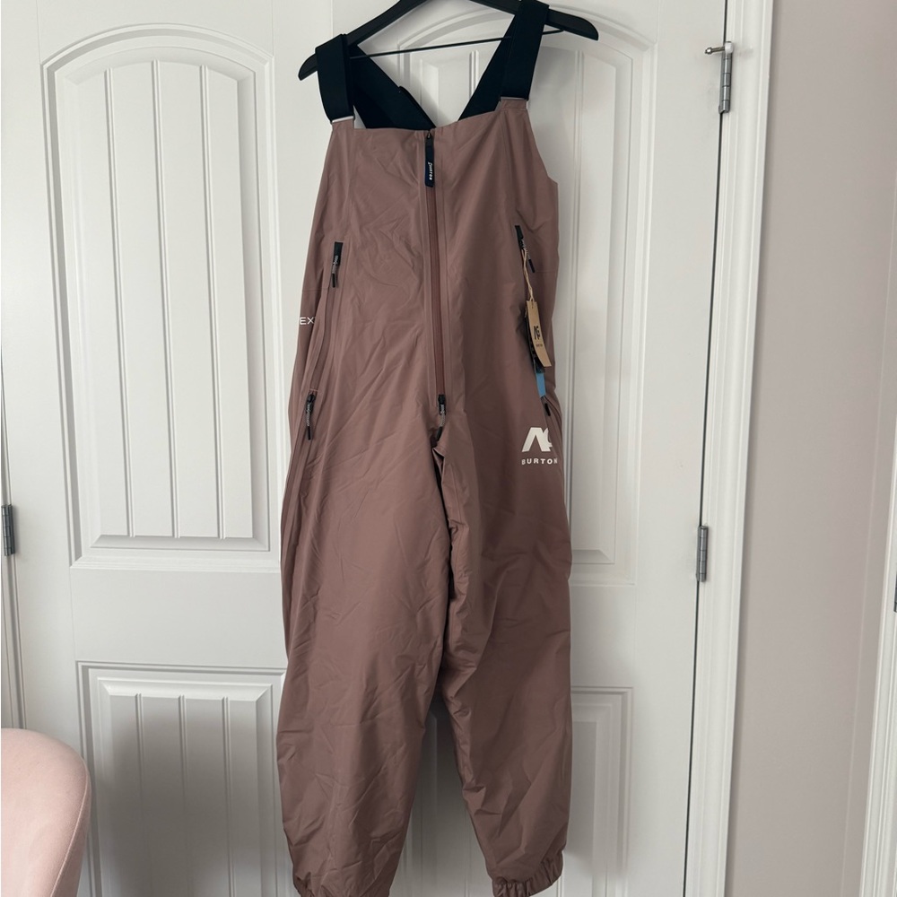 Burton AG Tergum Bib – Mud Mauve – Size M – NWT
